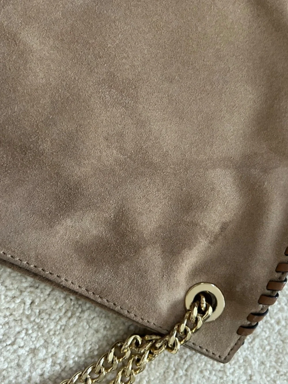 Michael Kors suede bag